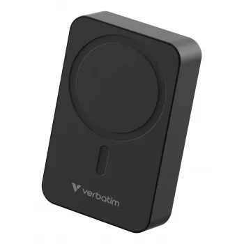 Verbatim Charge 'n' Go Essentials Bezvadu Barošanas Banka 20000 mAh Melna