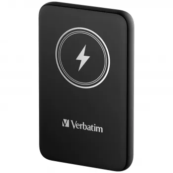 Verbatim Charge 'n' Go Magnētiskais bezvadu barošanas bloks 10000mAh Melns