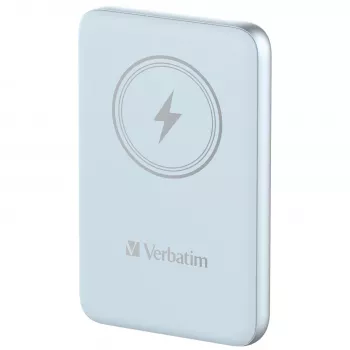 Verbatim Charge 'n' Go magnētiskais bezvadu barošanas bloks 10000mAh Zils