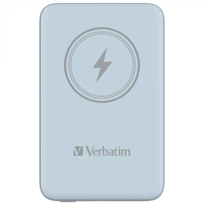Verbatim Charge 'n' Go magnētiskais bezvadu barošanas bloks 10000mAh Zils