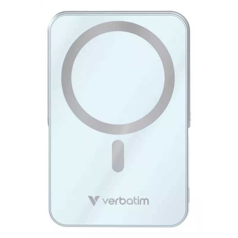 Verbatim Charge 'n' Go magnētiskais bezvadu barošanas bloks ar statīvu - 10000 mAh Zils