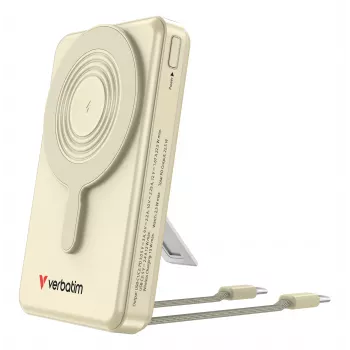 Verbatim Charge'n'Go 2C & Display Power Bank 10000 mAh Zelts