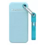 Verbatim Pocket SSD USB 3.2 Gen 2 1TB Polar Blue ar diviem gumijas uzmavām