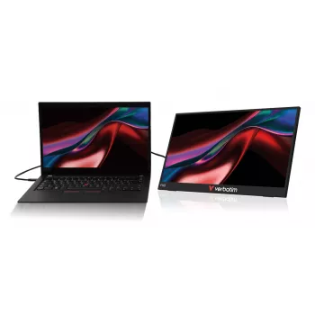 Pārnēsājamais monitors Verbatim 15.6 collu FHD Skārienjūtīgais LCD 1920 x 1080