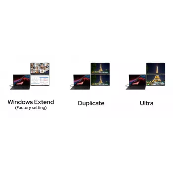 Verbatim Portable 15.6 inch FHD Dual Monitor Essentials pārnēsājams monitors