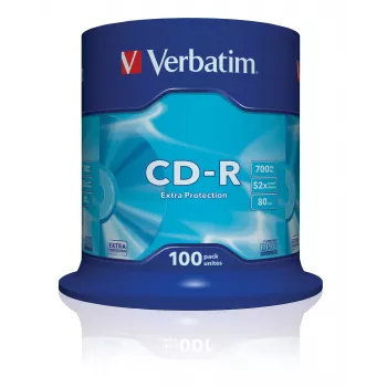 Verbatim CD-R Extra Protection 700 MB 52x 100 gab.