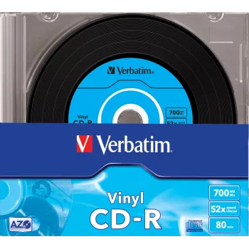 Verbatim CD-R AZO Data Vinyl 700 MB 52x 10 gab.