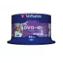 Verbatim DVD+R Wide Inkjet Printable 4.7 GB 16x 50 gab. vārpsta