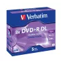 DVD+R DL Verbatim VB-DPD55JC 8.5 GB 5 gab.