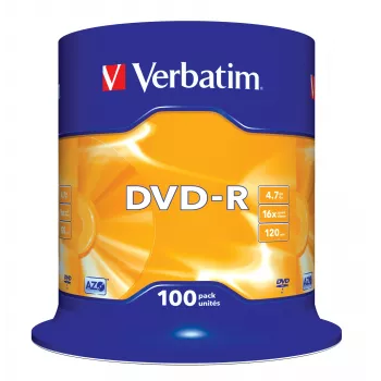 Verbatim DVD-R Matt Silver 4.7 GB 100 gab.
