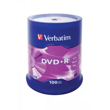 Verbatim DVD+R Matt Silver 4.7 GB 100 gab.