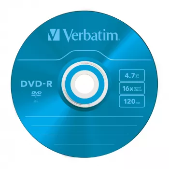 Verbatim DVD-R Colour 4.7 GB 5 gab.