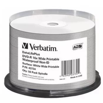 Verbatim DataLifePlus DVD-R 4.7 GB 16x 50 gab.