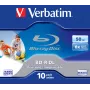Verbatim 43736 Blu-Ray disks BD-R 50 GB 10 gab.