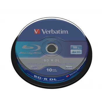 Verbatim 43746 tukšs Blu-Ray disks BD-R 50 GB 10 gab.