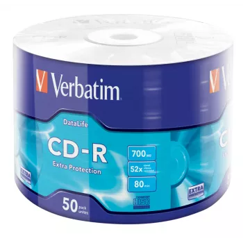 Verbatim CD-R Extra Protection 700 MB 52x 50 gab.