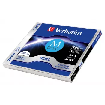 Verbatim MDISC Lifetime BDXL 100GB - viens disks
