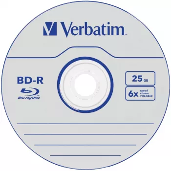 Verbatim DataLife BD-R 25 GB 1 gab.