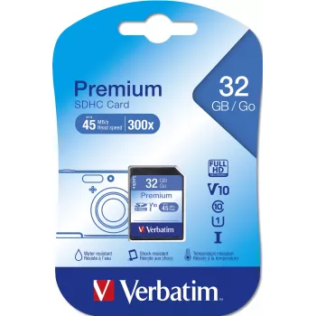 Verbatim Premium 32 GB SDHC Class 10 atmiņas karte