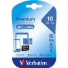 MicroSDHC Verbatim Premium 16GB Class 10 Melna 44010