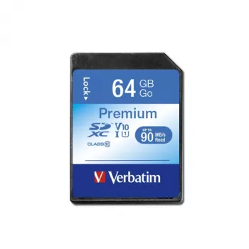 Atmiņas karte Verbatim 64GB SDXC VB-SDXC10