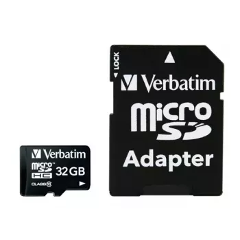 Flash atmiņa Verbatim Premium 32GB MicroSDHC Class 10 44083