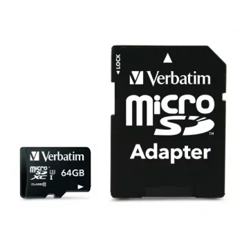 Verbatim Pro 64 GB MicroSDXC UHS Class 10 atmiņas karte
