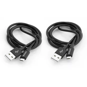 Verbatim 48874 USB 3.2 Gen 1 kabelis, Micro-USB A / USB A, 1 m, melns