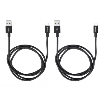 Verbatim 48874 USB 3.2 Gen 1 kabelis, Micro-USB A / USB A, 1 m, melns