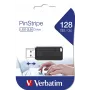 Verbatim PinStripe USB zibatmiņa 128 GB - Melna