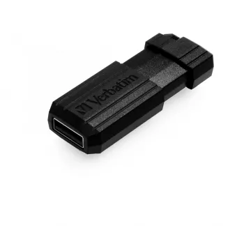 Verbatim PinStripe USB zibatmiņa 128 GB - Melna
