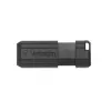 Verbatim PinStripe USB zibatmiņa 128 GB - Melna