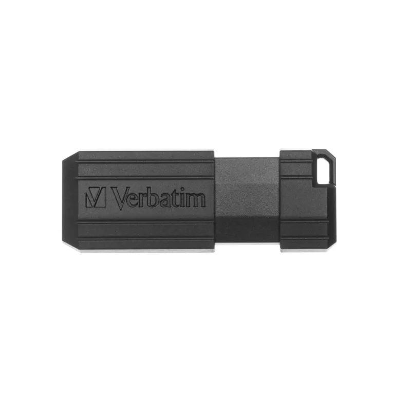 Verbatim PinStripe USB zibatmiņa 128 GB - Melna