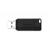 Verbatim PinStripe USB zibatmiņa 128 GB - Melna