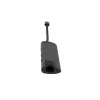 Verbatim 49141 USB-C daudzportu centrmezgls / dokstacija, melns, sudrabs