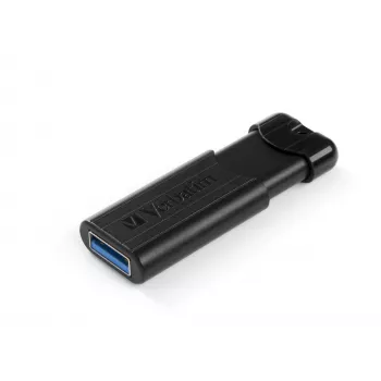 Verbatim PinStripe 3.0 USB zibatmiņa 64 GB, melna