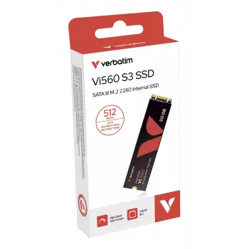 Verbatim 512GB M.2 SATA III Vi560 S3 SSD disks
