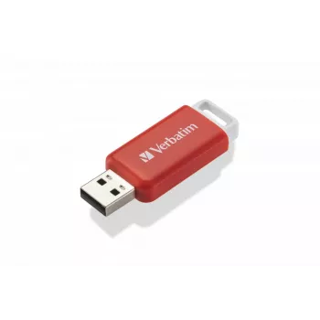 Verbatim DataBar USB zibatmiņa 16 GB USB Type-A 2.0 Sarkana