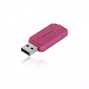 Verbatim PinStripe USB zibatmiņa 128 GB USB Type-A 2.0 Rozā
