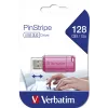 Verbatim PinStripe USB zibatmiņa 128 GB USB Type-A 2.0 Rozā
