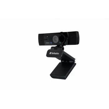 Verbatim 49580 tīmekļkamera 4K Ultra HD, 3840 x 2160 pikseļi, USB 2.0, melna