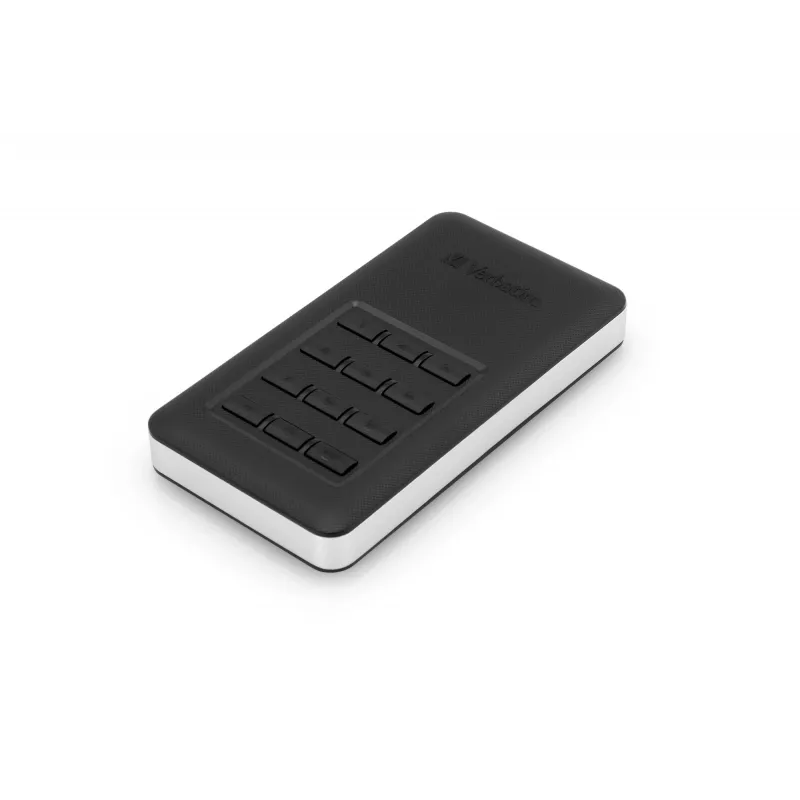 Verbatim Store 'n' Go pārnēsājamais SSD ar taustiņu bloku 256GB