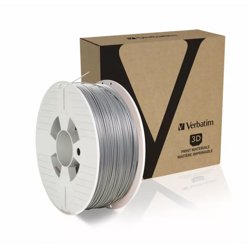 Verbatim 55032 3D drukas materiāls ABS Sudrabs 1 kg