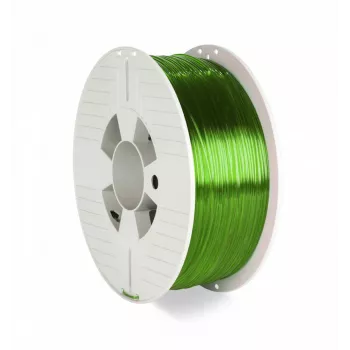 Verbatim 55057 PETG 3D drukas materiāls, zaļš, caurspīdīgs, 1 kg