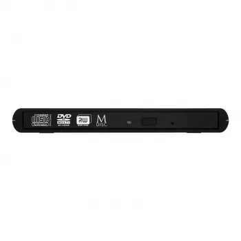 Verbatim Slimline ārējais DVD-RW optiskais diskdzinis, melns