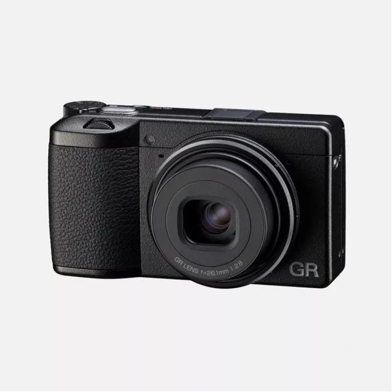 Ricoh GR IIIx HDF kompaktkamera 24.24 MP CMOS 6000 x 4000 pikseļi Melna