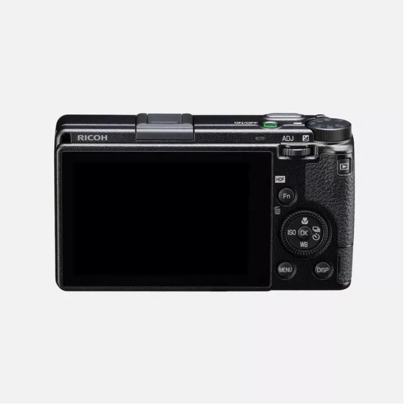Ricoh GR IIIx HDF kompaktkamera 24.24 MP CMOS 6000 x 4000 pikseļi Melna