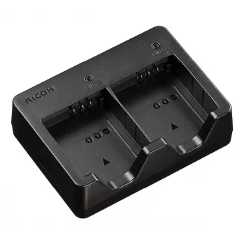 Ricoh BJ-12 lādētājs RICOH DB-120 akumulatoram, USB, melns