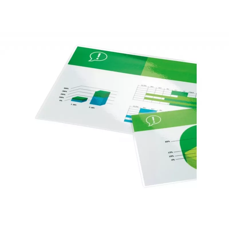 GBC Laminēšanas kabatiņa A3 100 mikroni, spīdīga, caurspīdīga, A3, 0.2 mm, 303 mm, 426 mm
