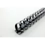 GBC CombBind iesiešanas ķemme 16mm A4 21R, Melna, 145 lapas, PVC